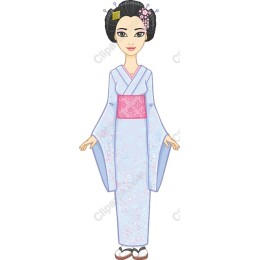 Graceful Japanese Kimono