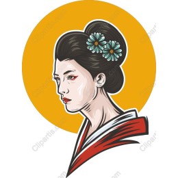 Elegant Japanese Woman