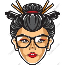 Chic Asian Woman