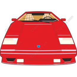 Classic Red Sports Car