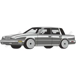 Classic Gray Sedan