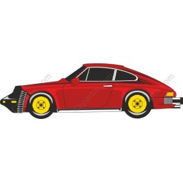 Classic Red Sports Car