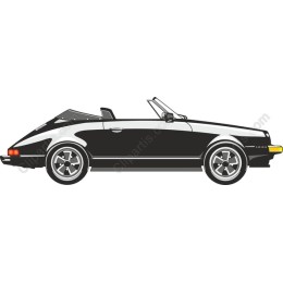 Classic Convertible Sports Car
