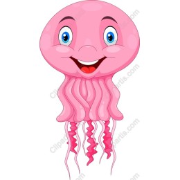 Adorable Smiling Jellyfish