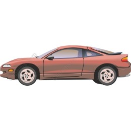 Stylish Coupe Car