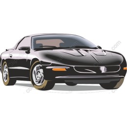 Sleek Black Sports Car