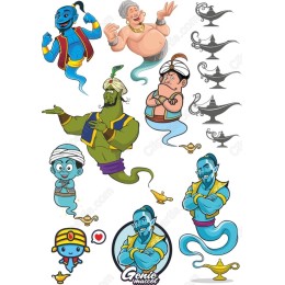 Genie and Magic Lamp Set