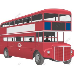 Classic Red Double-Decker Bus