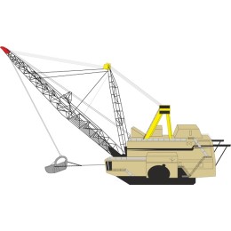 Modern Construction Crane
