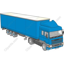 Premium Blue Truck
