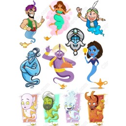 Vintage Genie Character Set