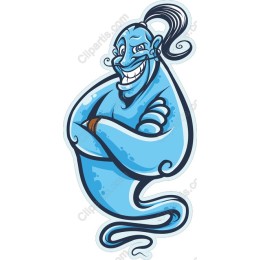 Enchanting Blue Genie