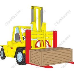 Vibrant Forklift - Industrial
