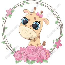 Floral Giraffe
