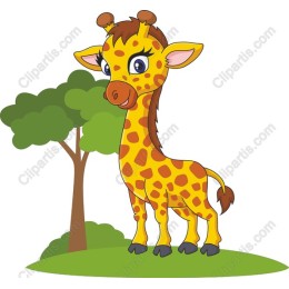 Playful Giraffe