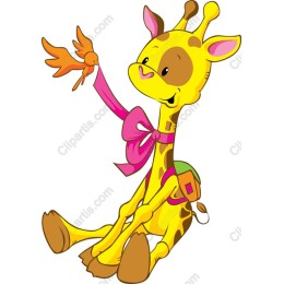 Giraffe & Bird Delight