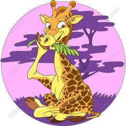 Cheerful Giraffe