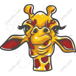 Playful Giraffe