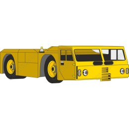 Yellow Aircraft Tug