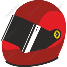Red Racing Helmet