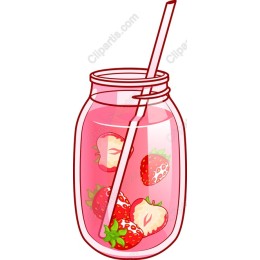 Refreshing Strawberry Mason Jar