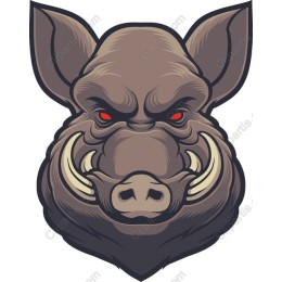 Fierce Boar Head