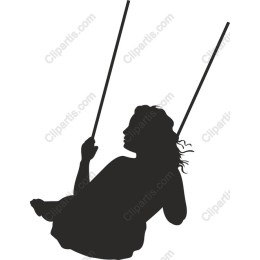 Girl on Swing