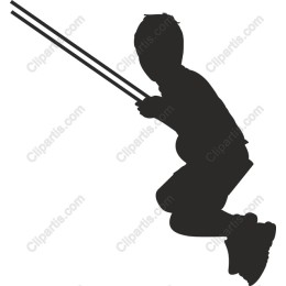 Energetic Boy Jumping