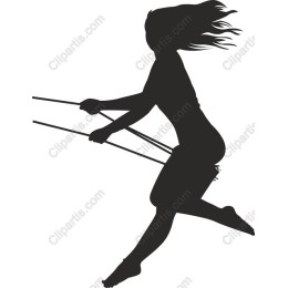 Dynamic Woman in Motion
