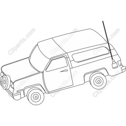 Classic SUV Drawing