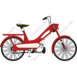 Vintage Red Bicycle