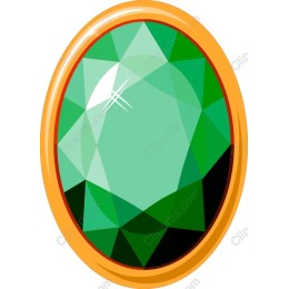 Elegant Green Gemstone