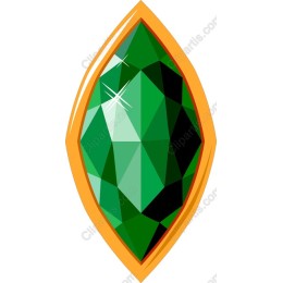 Elegant Green Gemstone