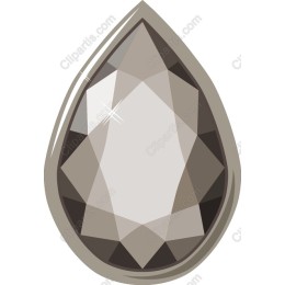 Teardrop Gemstone