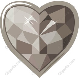 Elegant Gem Heart