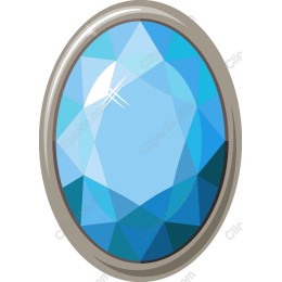 Blue Gemstone