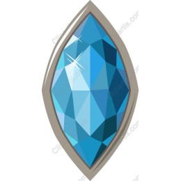 Elegant Blue Gemstone