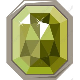Elegant Green Gemstone