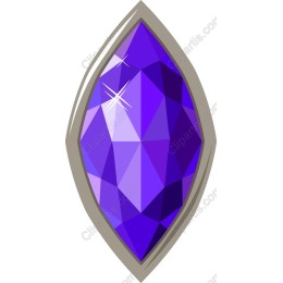 Elegant Violet Gemstone