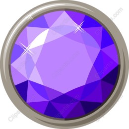 Elegant Purple Gemstone