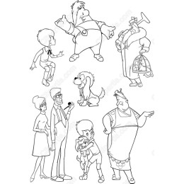 Whimsical Bundle: Charming Characters Collection