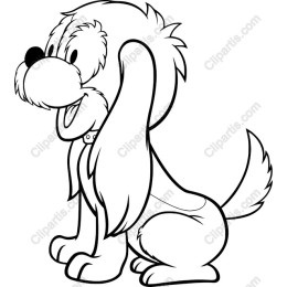 Adorable Cartoon Dog