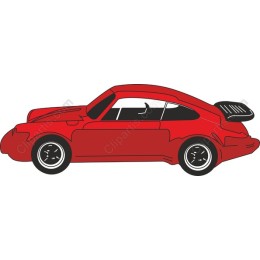 Vibrant Red Sports Car