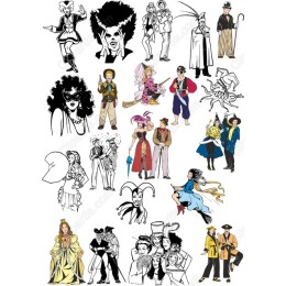 Whimsical Bundle - 25 Unique Character