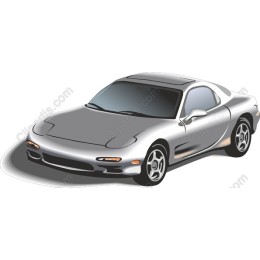 Silver Sports Car