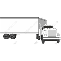 Classic Truck and Trailer