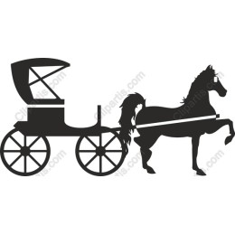 Classic Horse-Drawn Carriage