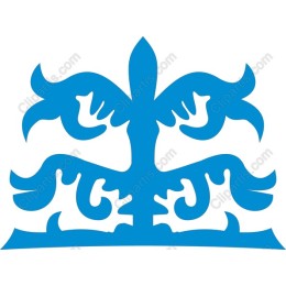 Stylized Blue Emblem