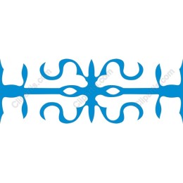 Elegant Blue Decorative