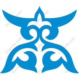 Captivating Blue Tribal